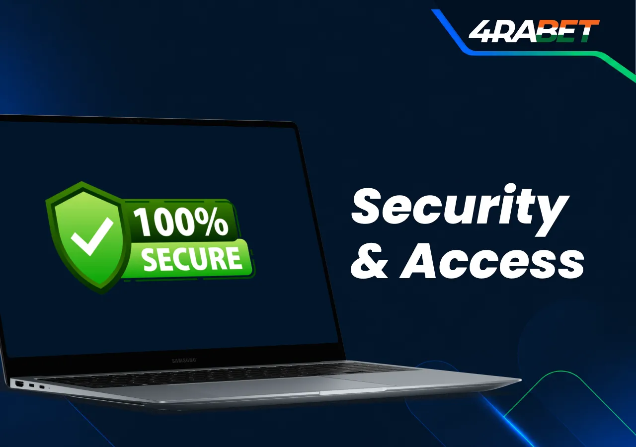 4rabet safety and account access